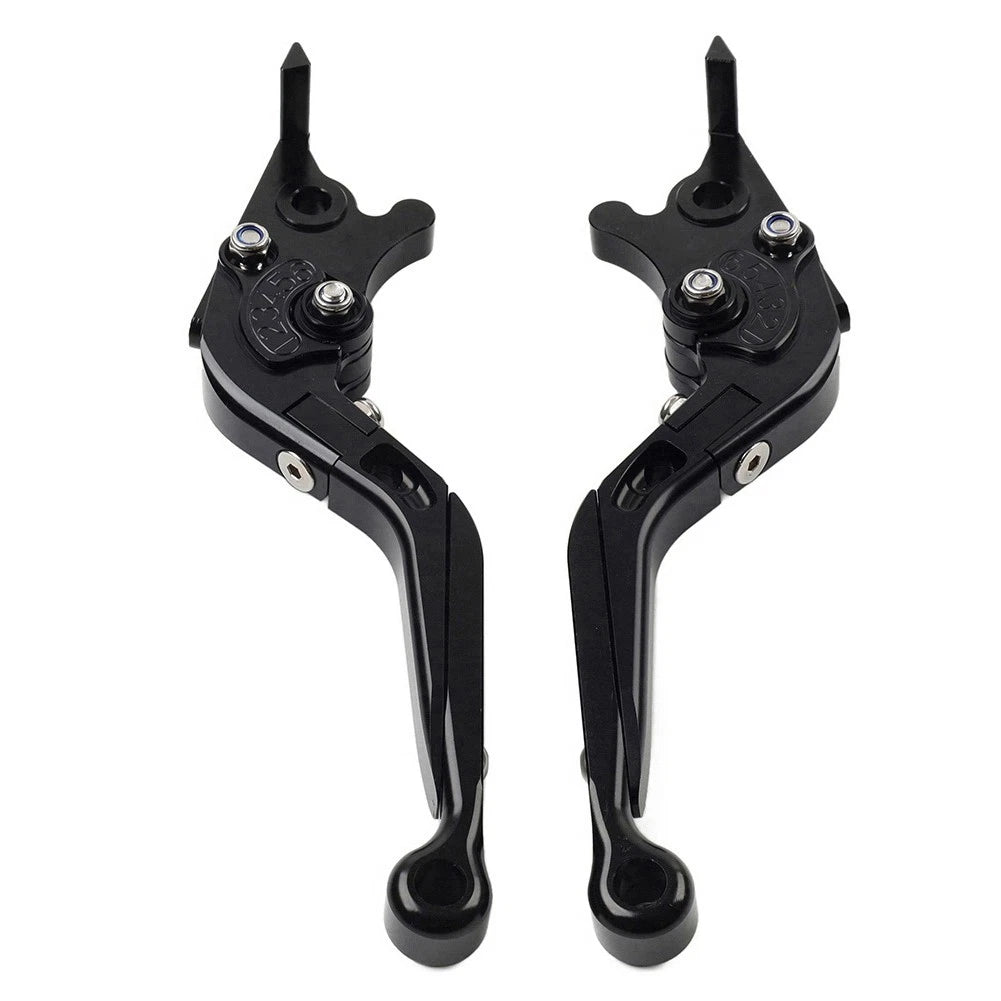 Folding Extendable Brake Clutch Levers for Honda Forza 250 300 (2010–2020) Black