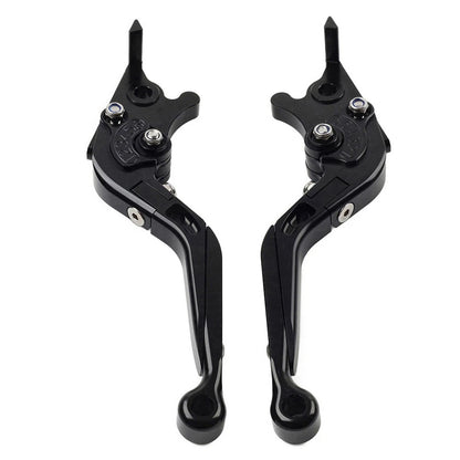 Folding Extendable Brake Clutch Levers for Honda Forza 250 300 (2010–2020) Black