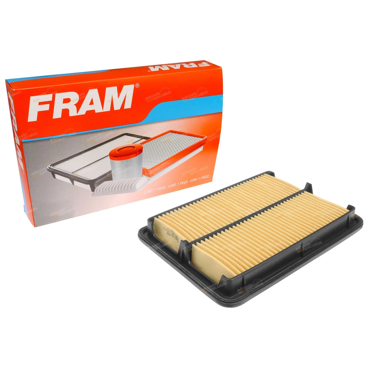 FRAM Air Filter for Nissan Navara D40 4cyl YD25DDTi 2.5L (2008–2015)
