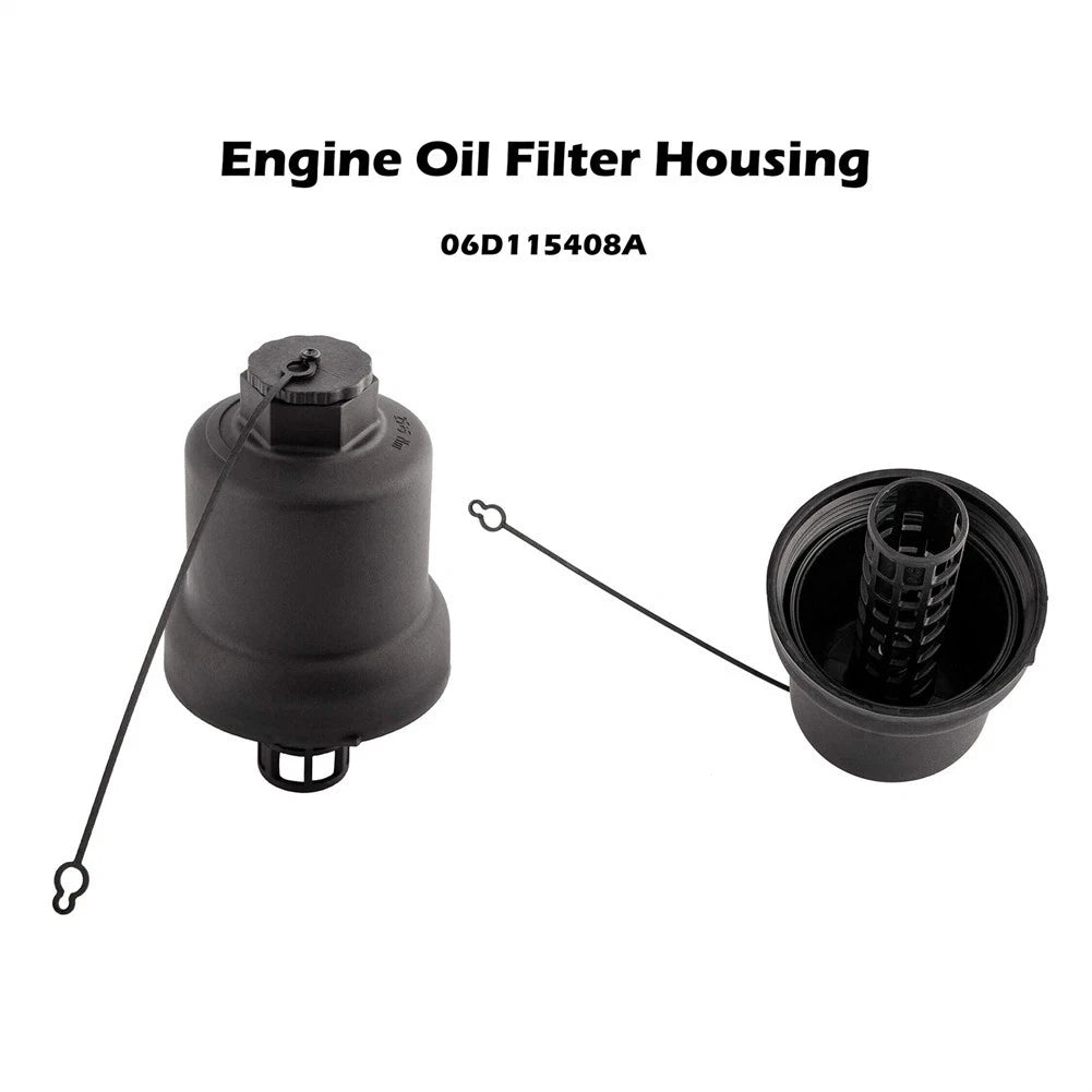 Oil Filter Housing Cap Cover for A3 Golf Passat (2006–2010)