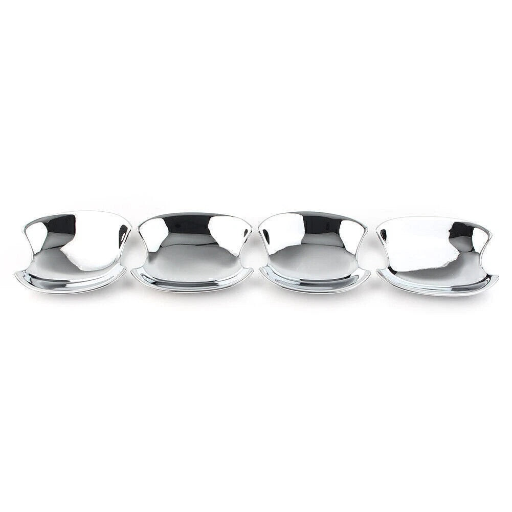Set of 4 Outer Door Handle Bowl Cover Trim Chrome for Toyota Sienta (2016–2018)