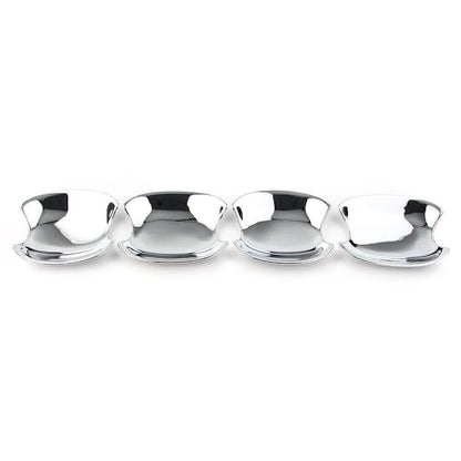 Set of 4 Outer Door Handle Bowl Cover Trim Chrome for Toyota Sienta (2016–2018)