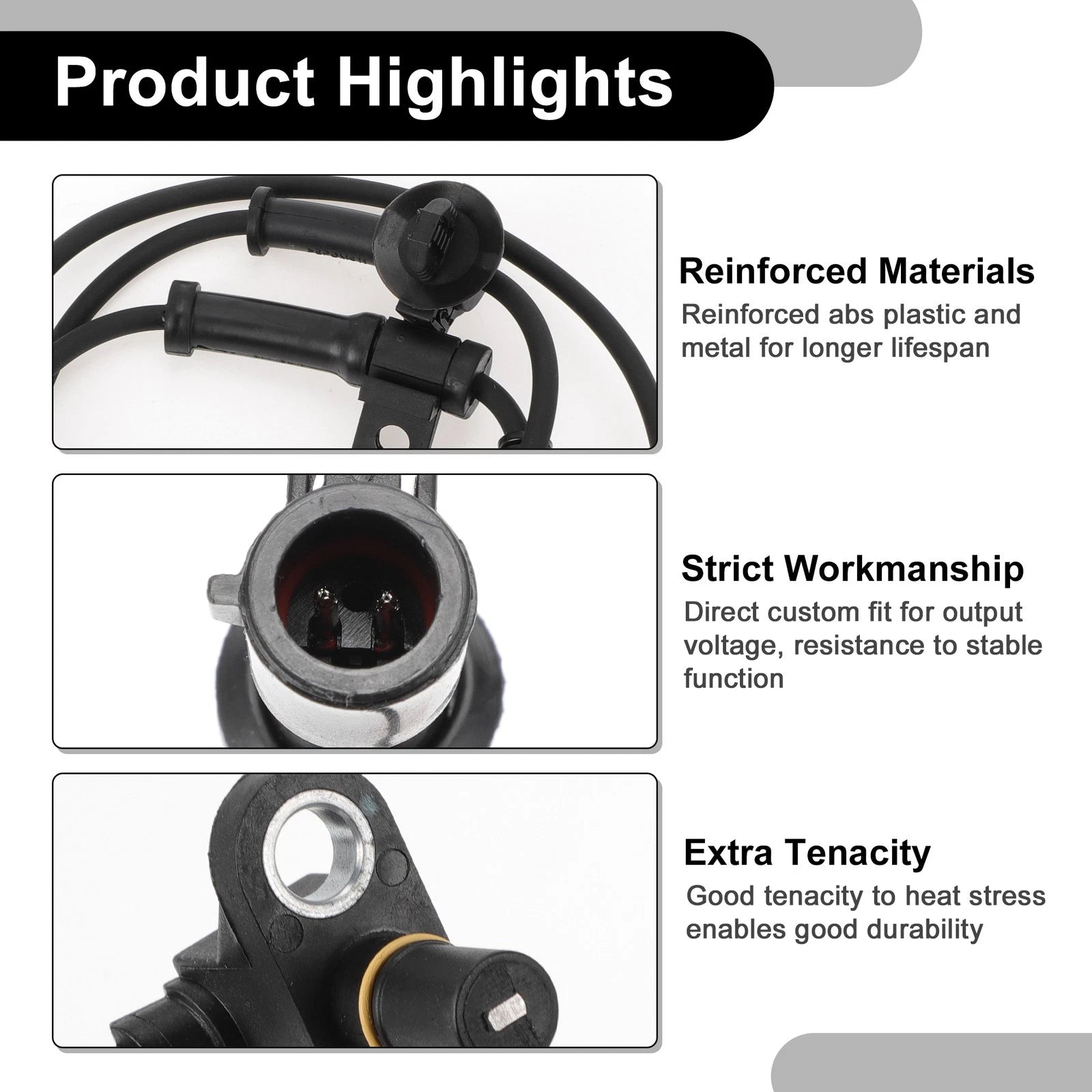 ABS Wheel Speed Sensor Kit No. 1F0043701 for Mazda