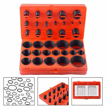Metric O-ring Kit for Universal Applications (32 Common Sizes)