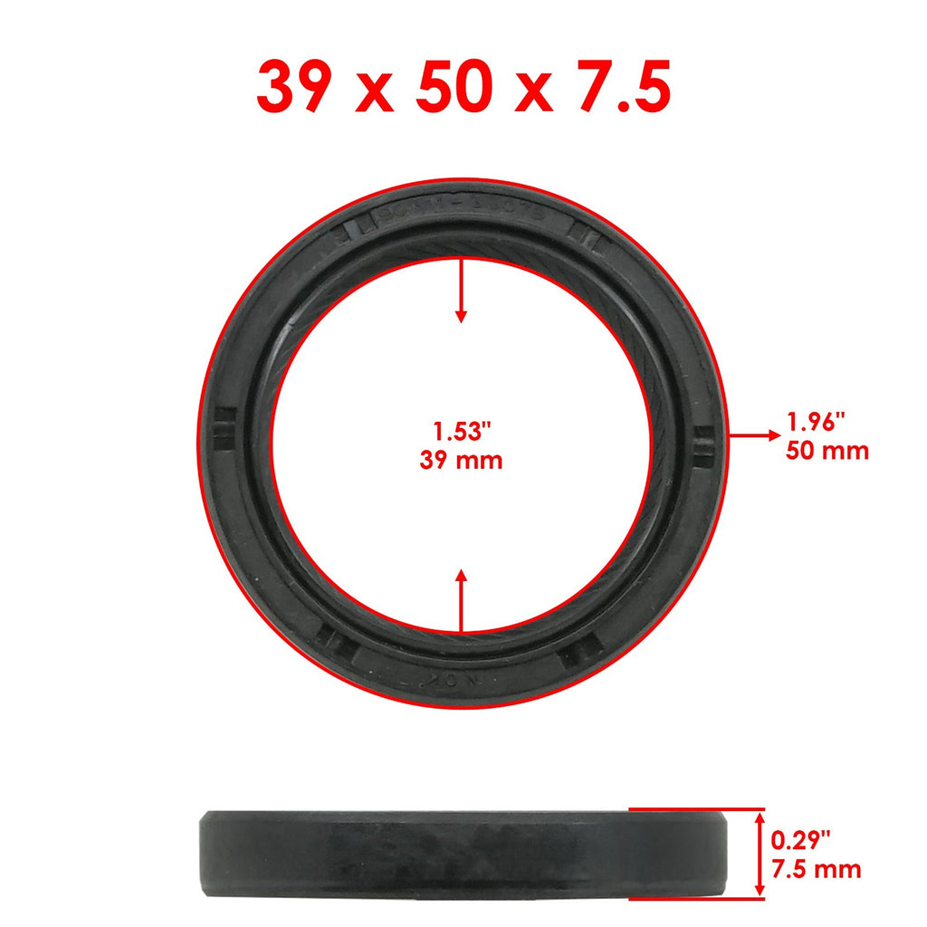Wheel Bearing and Seals Kit Replacement for Arctic Cat 400 500 1998–2001