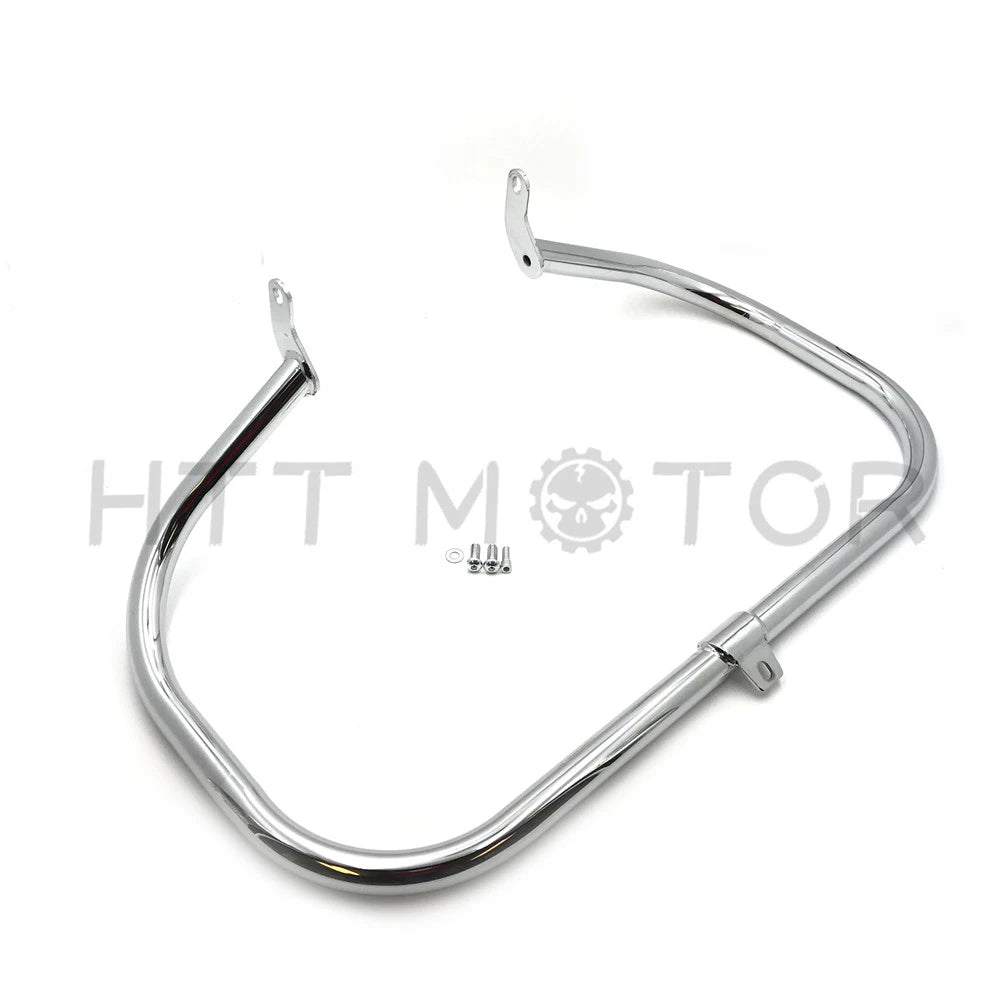 Chrome Engine Guard Crash Bar for Harley Heritage Softail Fat Boy (2000–2017)