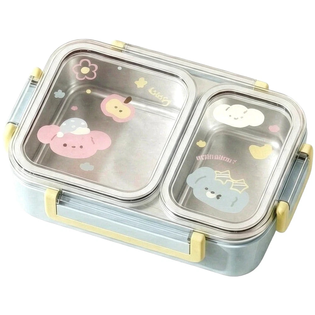 Thermal Stainless Steel Lunch Box for Work School (2 or 3 Sections)