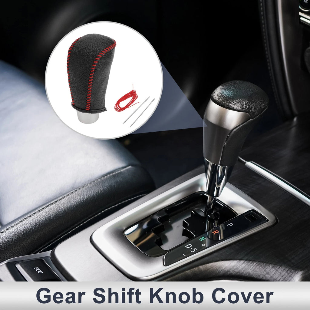 Gear Shift Knob Cover Pebbled Black for Toyota Corolla (2009–2013)