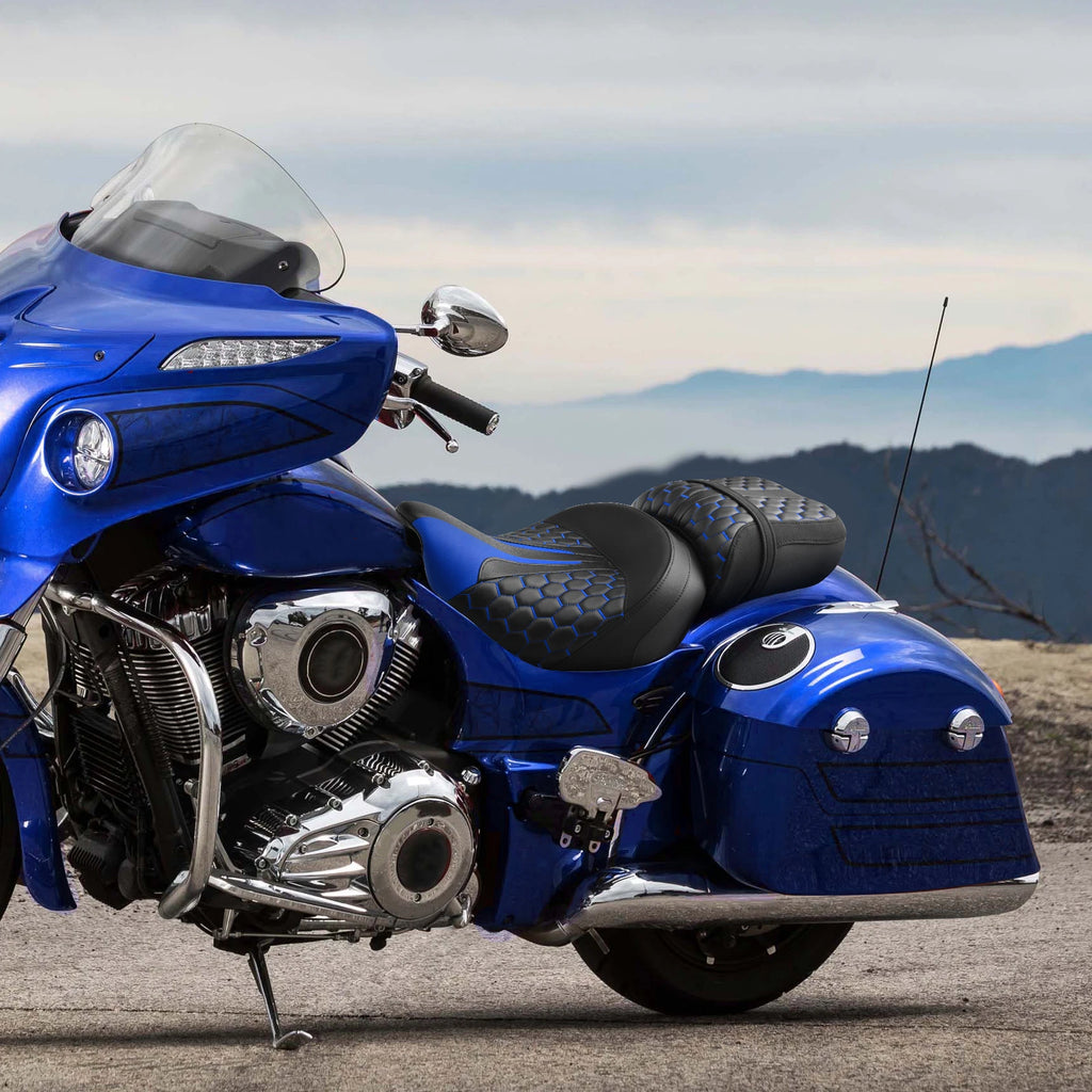 Driver & Passenger Seat for Indian Chief Chieftain Springfield Vintage (2014–2023)