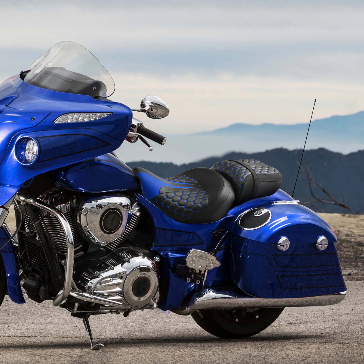 Driver & Passenger Seat for Indian Chief Chieftain Springfield Vintage (2014–2023)