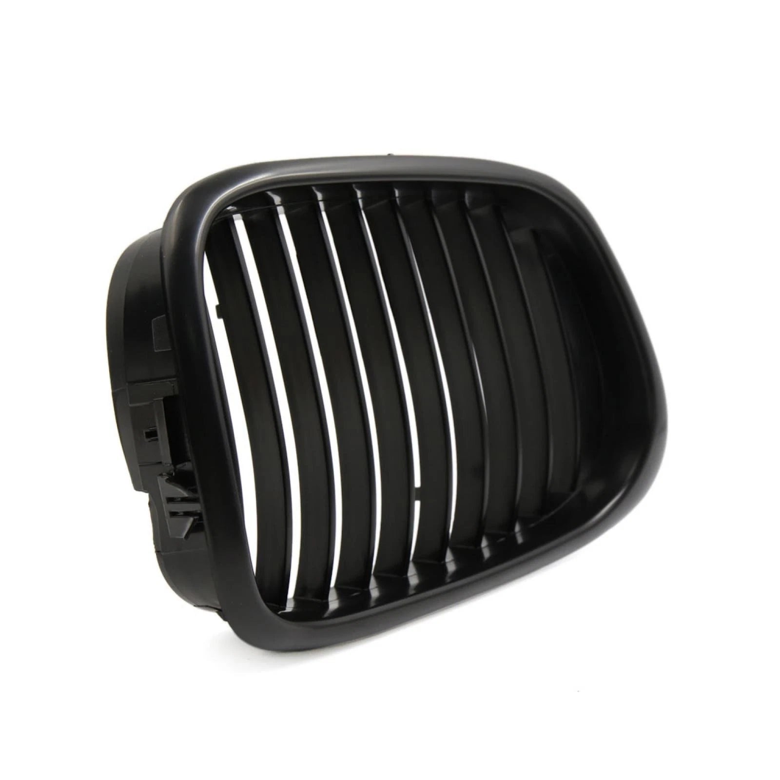 Front Upper Hood Kidney Grille Replacement Matte Black for BMW E39 (1997–2003)