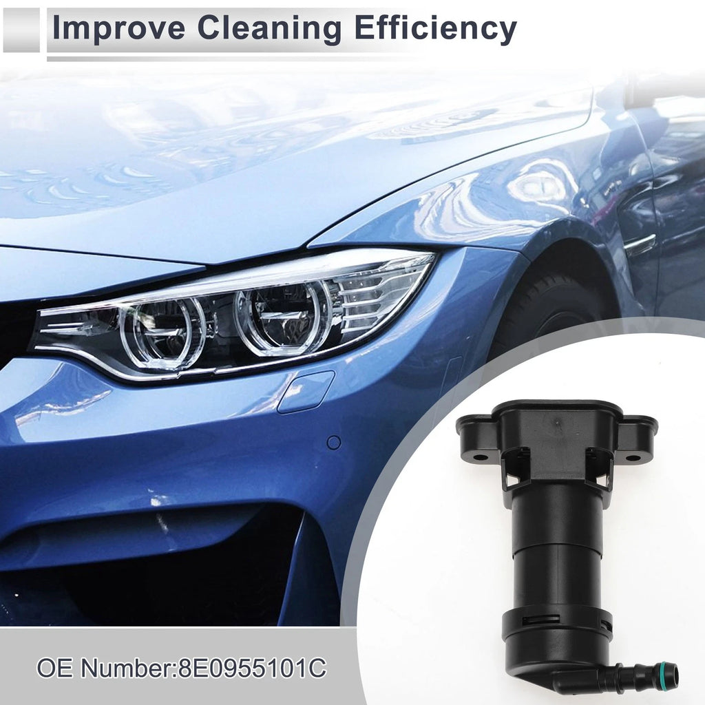 Front Driver Side Headlight Washer Nozzle for Audi A4 (2002–2005) No. 8E0955101C