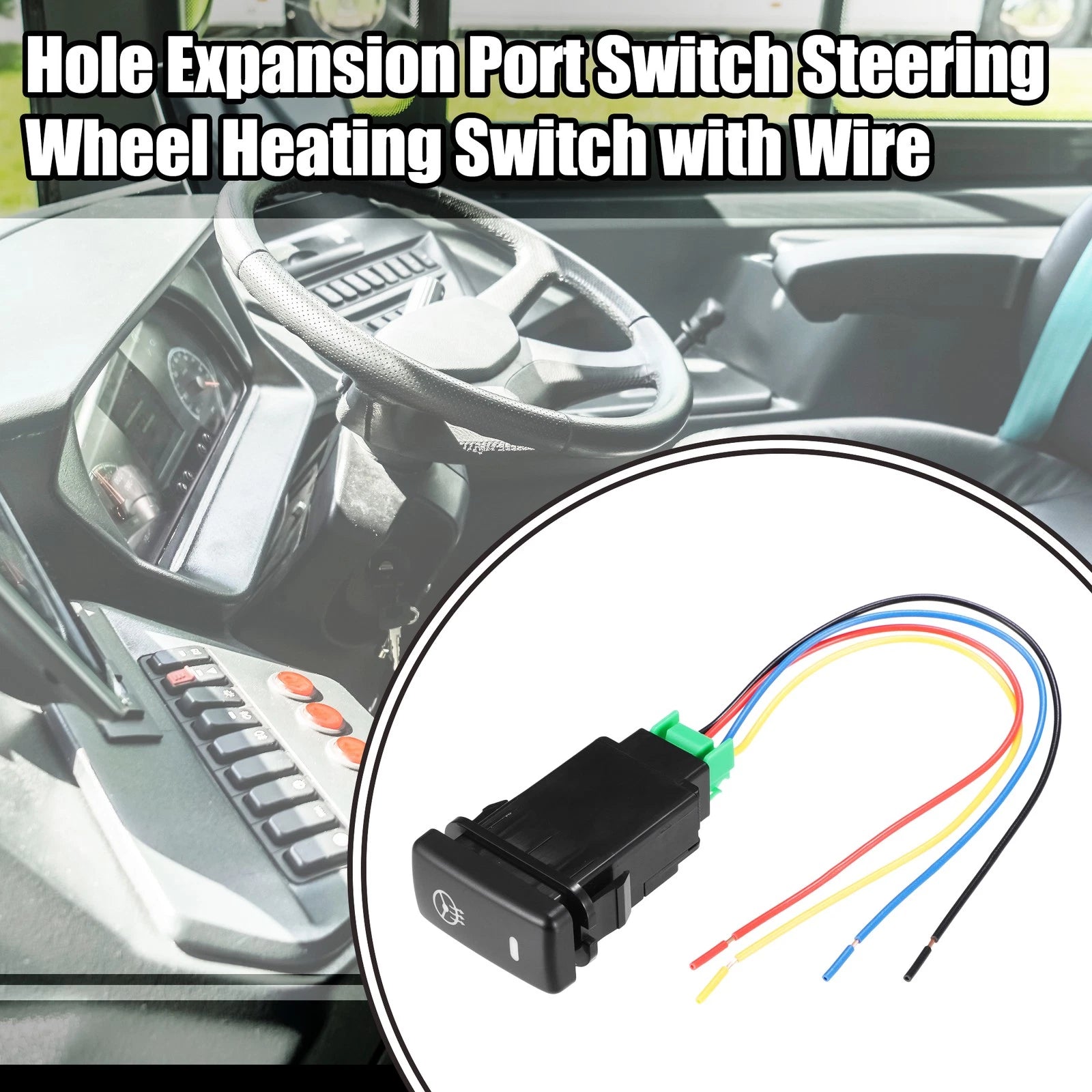 Steering Wheel Heating Switch for Toyota Alphard (2015–2020)