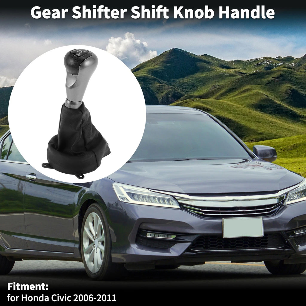 Gear Shift Knob Handle Replacement for Honda Civic (2006–2011)