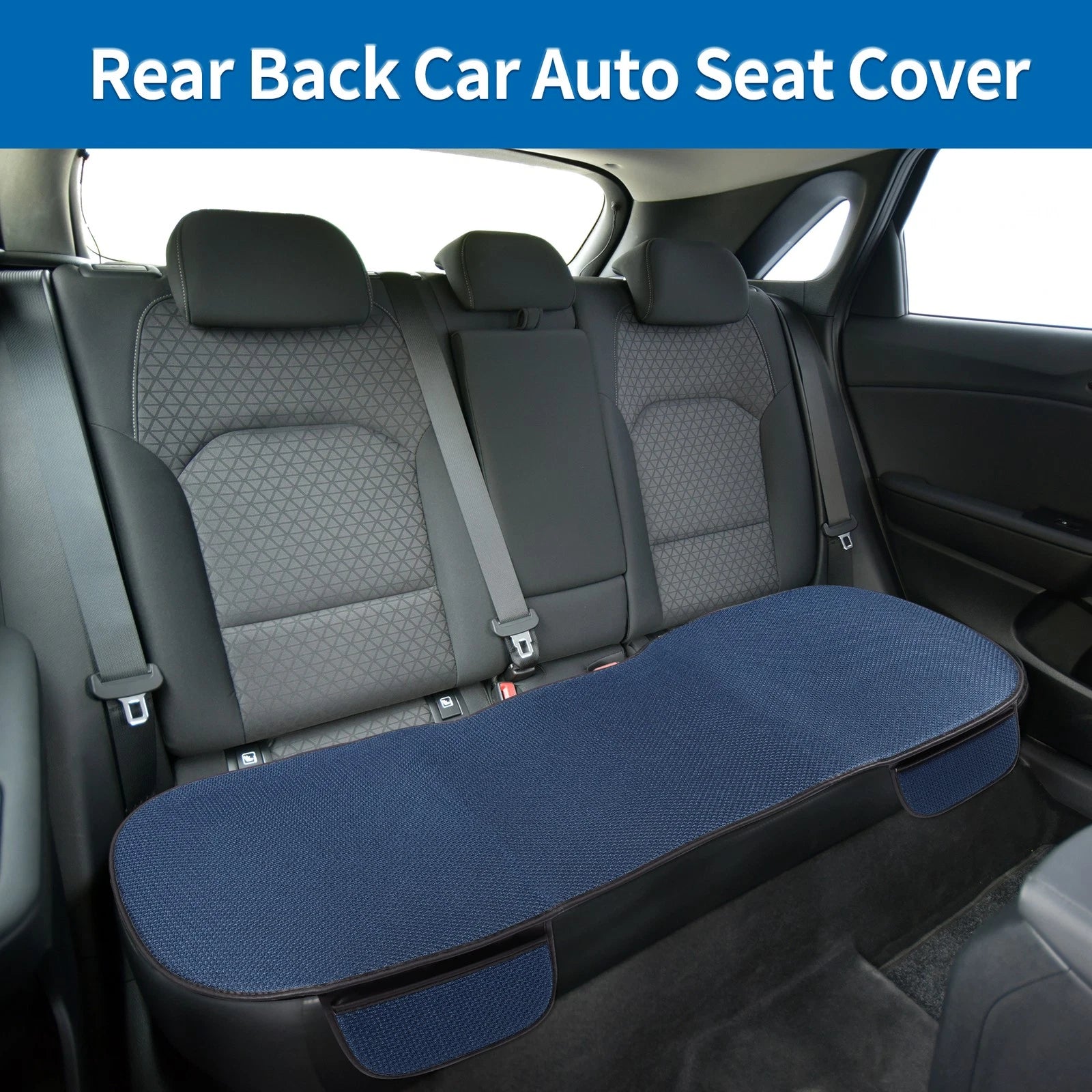 Back Seat Cover for - Ice Silk Cushion Mat Protector