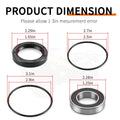 Rear Left Axle Wheel Bearing Seal for Honda Rancher 400 TRX400FA TRX400FGA (2004–2007)