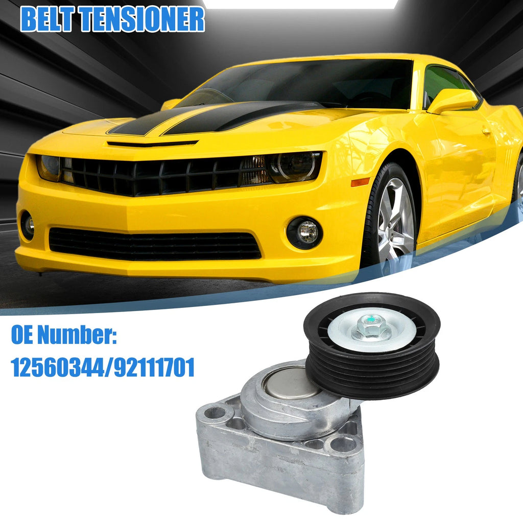 Engine Belt Tensioner Pulley Assembly Replacement for Chevrolet Camaro 1998-2002