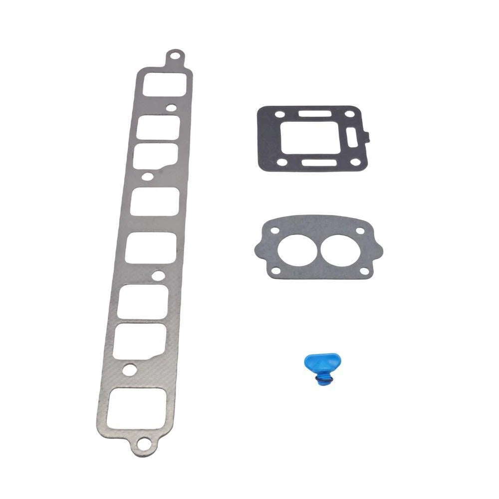 2X Exhaust Elbow Gasket Kit for Mercruiser GM 181 CID (1968–1982)