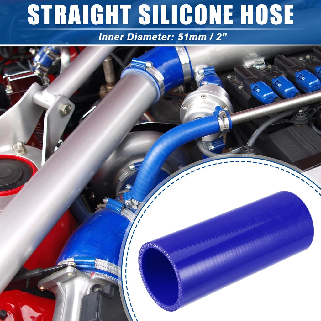 2" ID 6" Length Silicone Reducer Hose for Intercooler (Universal)