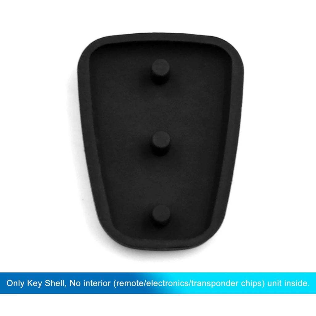 Rubber Key Fob Shell Case for Hyundai (3 Button)