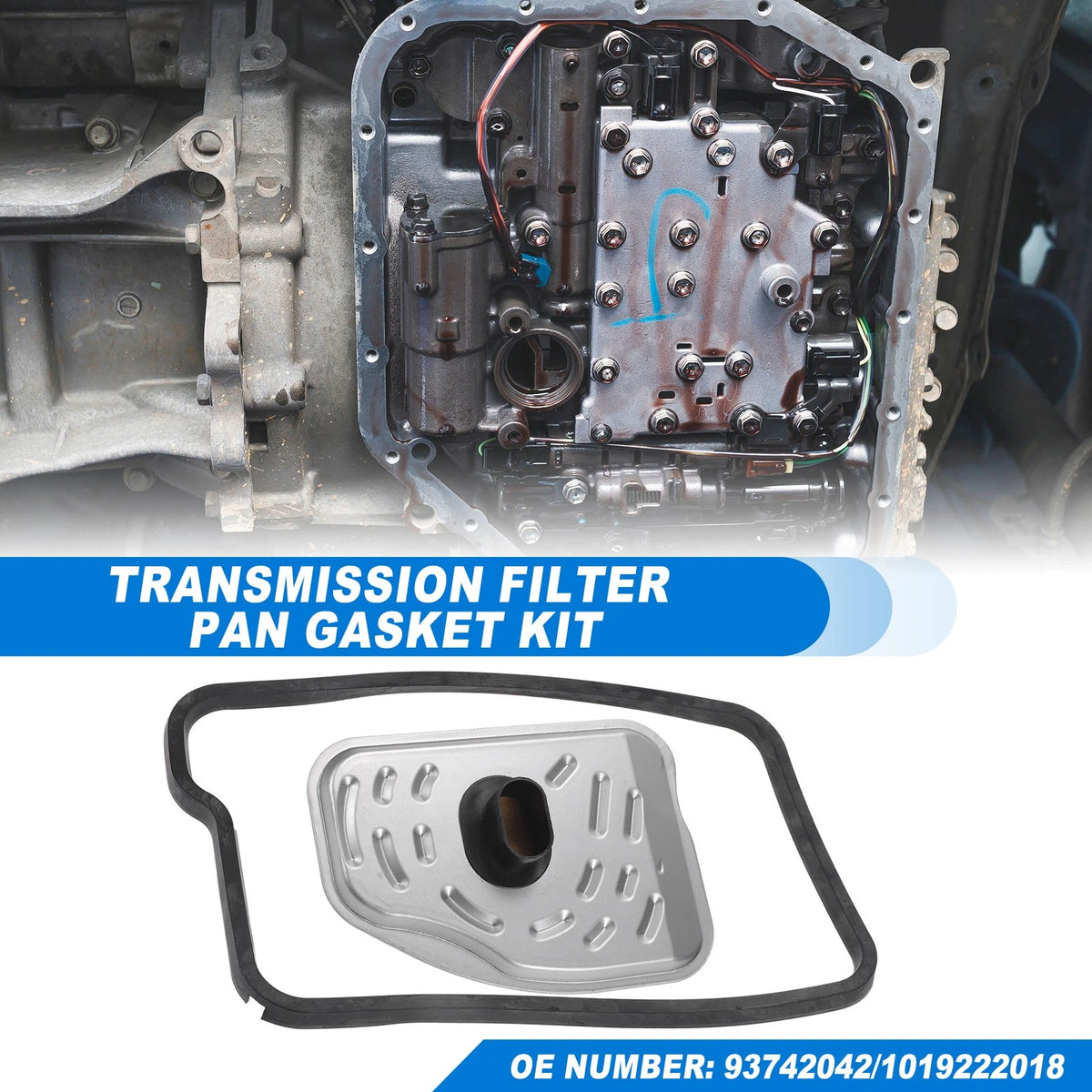 Transmission Filter Oil Pan Gasket Kit for Buick (No. 93742042)