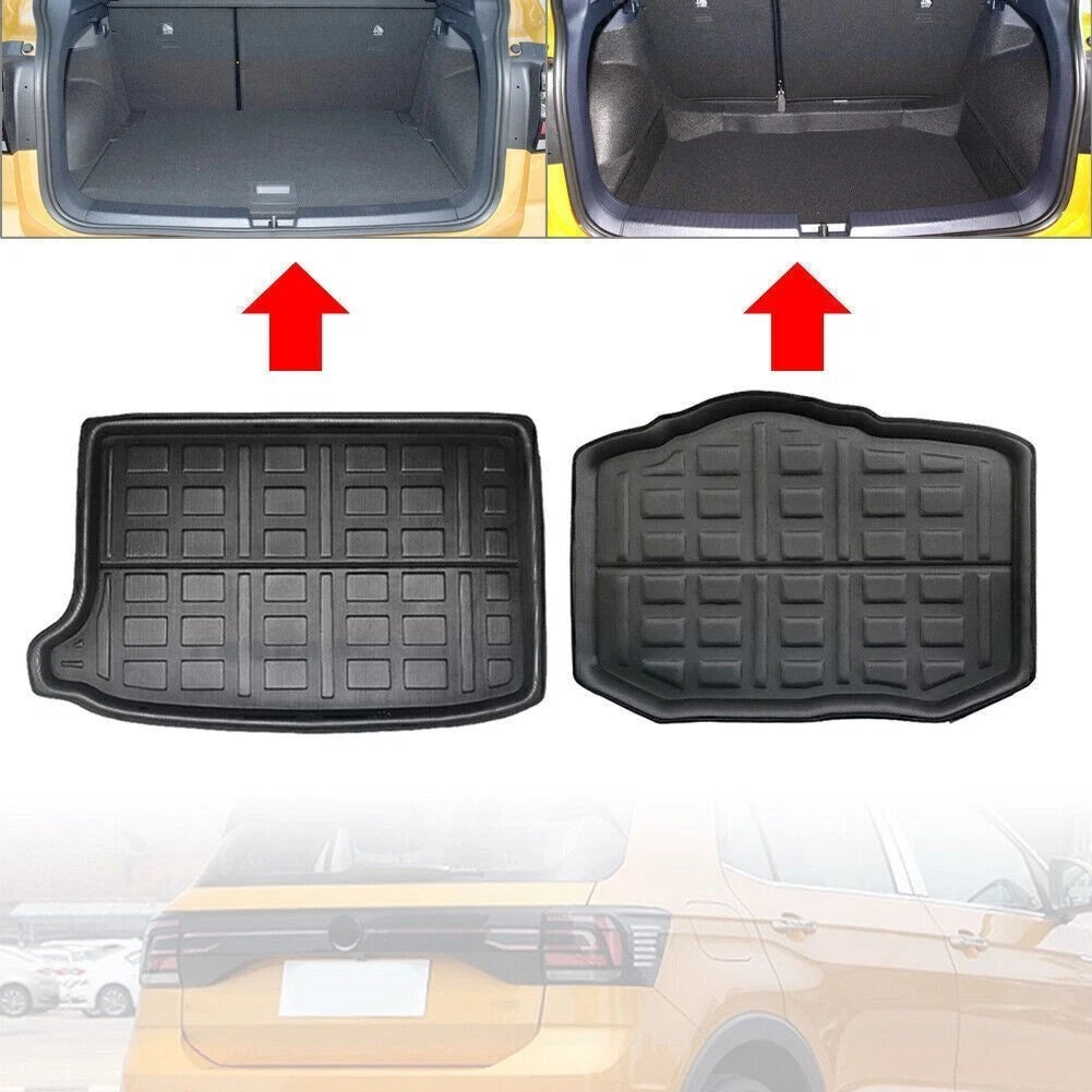 Cargo Mat Tray for VW T-Cross (2018–2020) - Rear Trunk Boot Liner