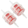 Fuel Filter for Lawn Mowers and Inline Motorcycles (Plastic)