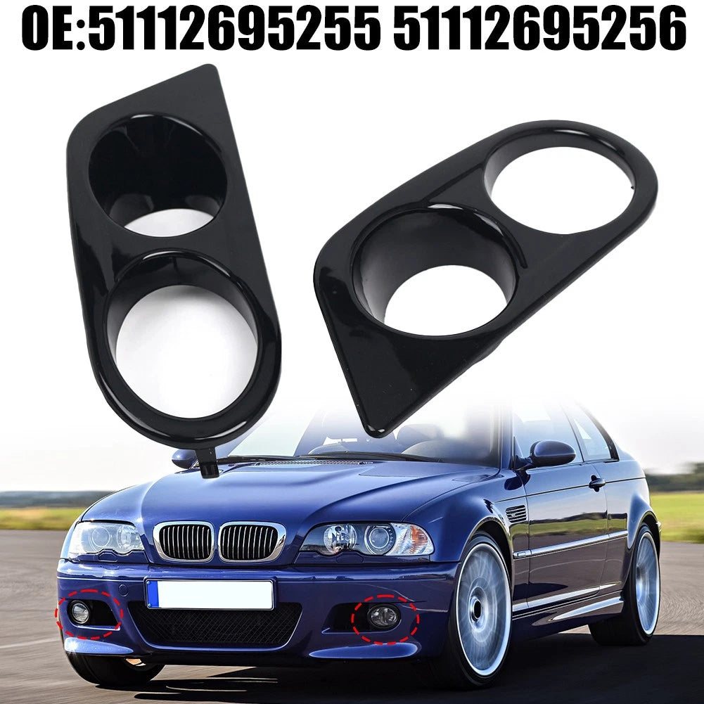 Fog Light Frames for BMW M3 E46 (2001–2006)
