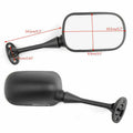 Side Rear View Mirrors for Honda CBR600RR (2003–2014) CBR1000RR (2004–2007) Black T9