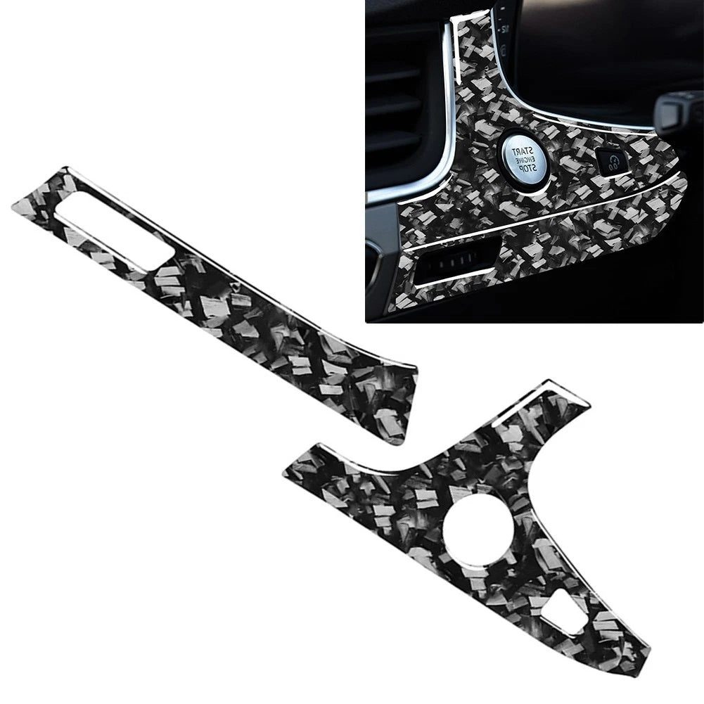 Dashboard Steering Wheel Side Panel Cover Trim for Audi Q7 SQ7 (2016–2019)