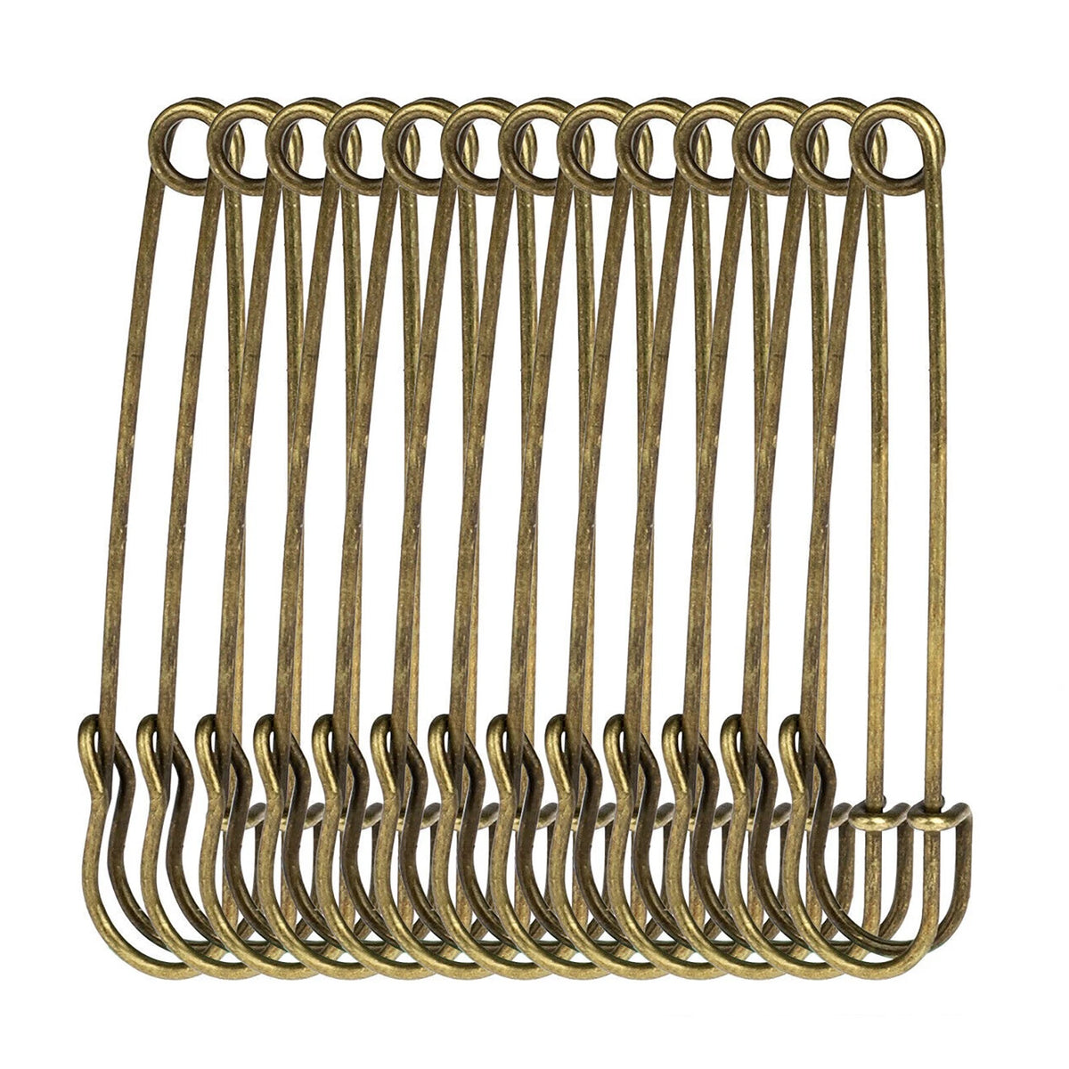 30Pcs Stainless Steel Safety Pins for Apparel Accessory