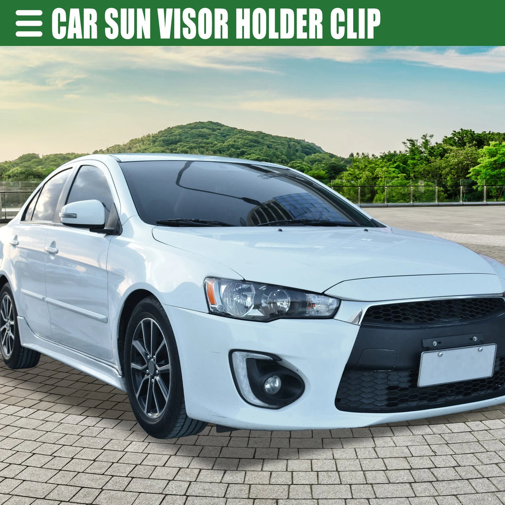 Sun Visor Holder Clip Set Replacement for Mitsubishi Lancer (2006–2017)