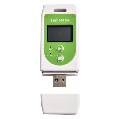 USB temperature data logger for precise temperature analysis