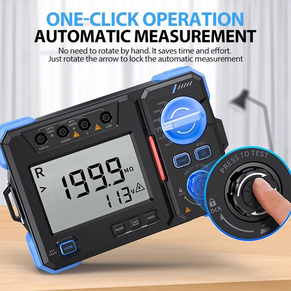Automatic Megohmmeter MRT1050 Insulation Resistance Tester (No Years Specified)