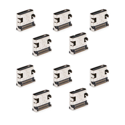 10-Pack USB 3.1 Type-C 24-Pin SMT Female Socket Charging Port Connector