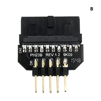 USB 3.0 19-Pin to USB 2.0 9-Pin Adapter for Mainboard