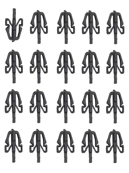 20 Nylon Clips for Isuzu Pickup KB TF DMax, Holden Rodeo