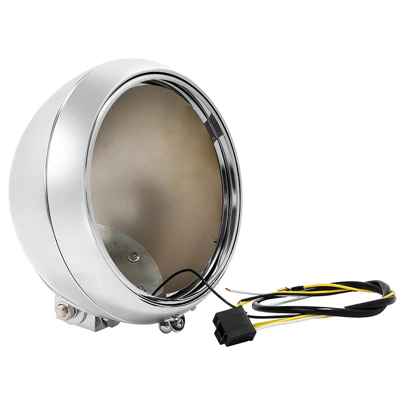 7" Headlight Headlamp Housing for Harley Heritage Softail (1986–2011)