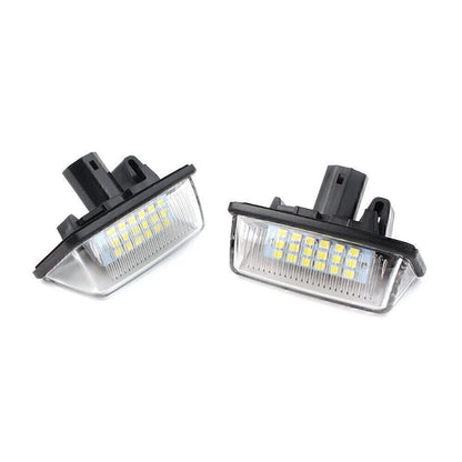 2X LED License Plate Light Lamp 3528 18 for Toyota Crown (2003–2009)