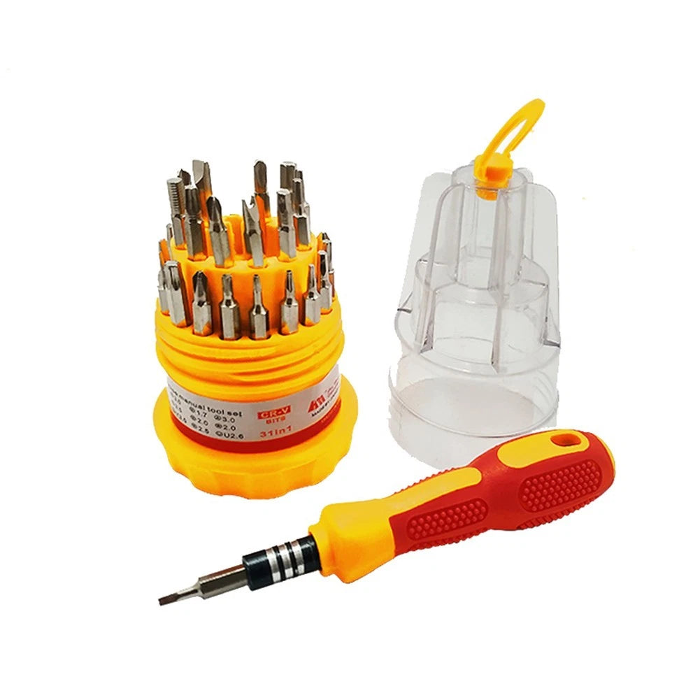 31-Piece Screwdriver Bit Set with Storage Box for Computers