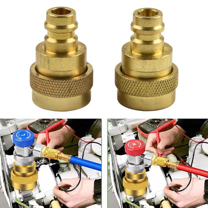 2X Adjustable Brass Adapters for AC Systems