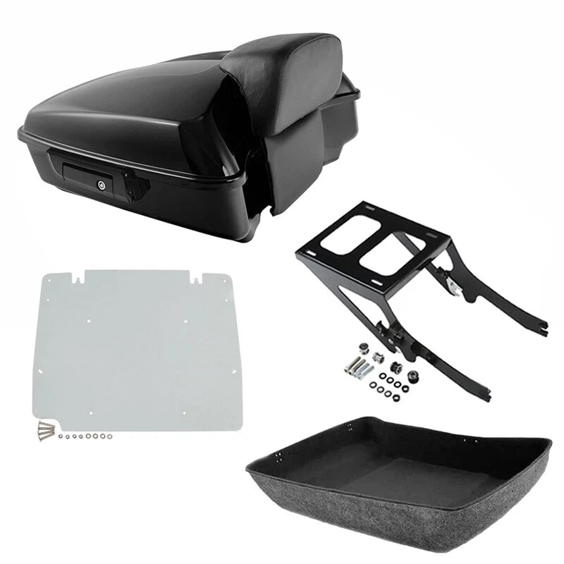Chopped Trunk Backrest Mount Plate for Harley Heritage Classic FLHCS (2018–2026)