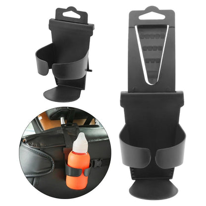 Cup Holder Organizer for Car Door Seat (1pc) - Black