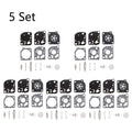 5X Carburetor Kit for Zama RB-52 C1Q-P18 C1Q-P22 Echo PB-1000 PB-1010