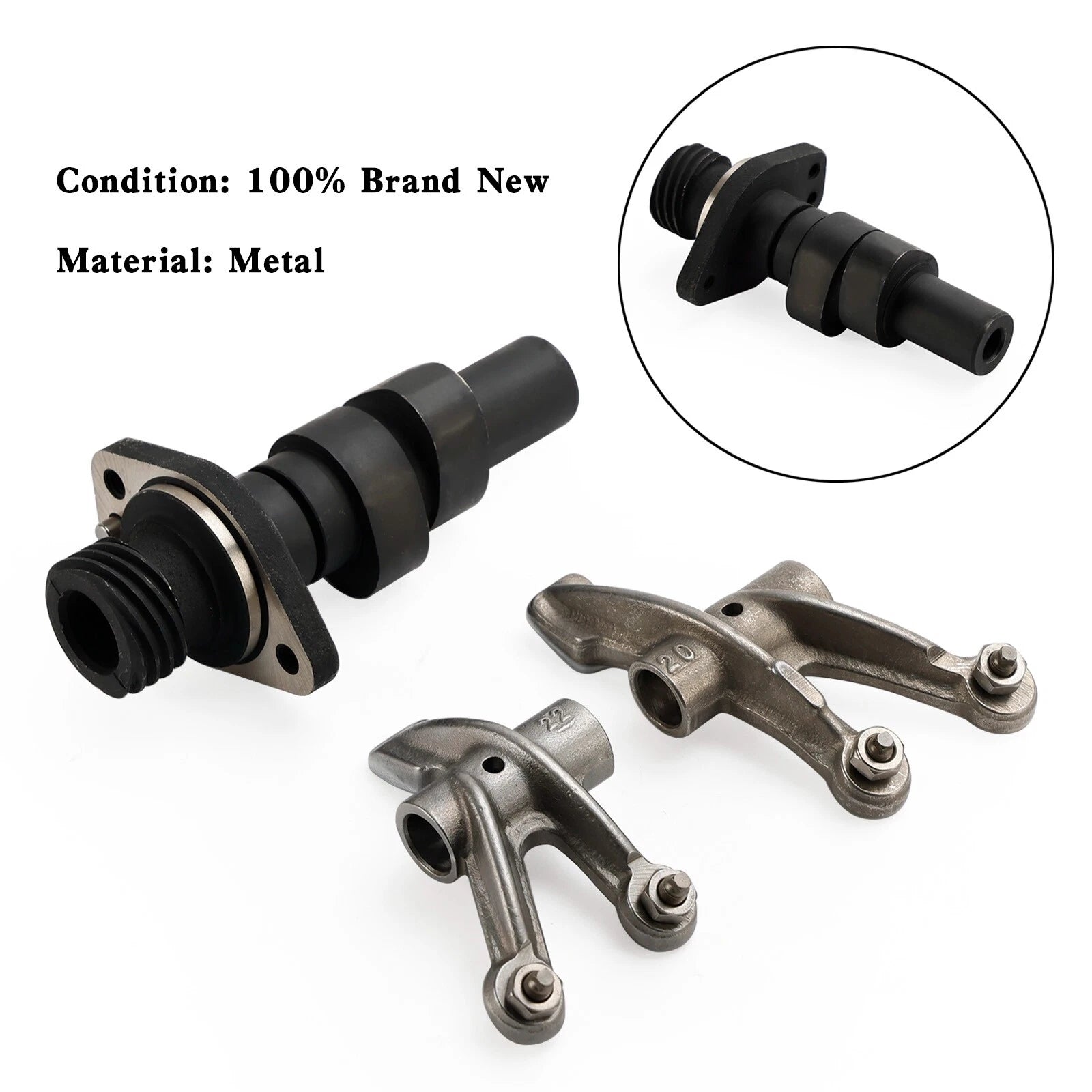 Camshaft Rocker Arms for Suzuki DR250 (1982–1987), GN250 (1985–2001), TU250 (1997–2001) T9