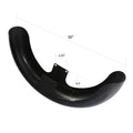 23" Front Fender for Harley Touring Models (2014–2024) - Vivid Black