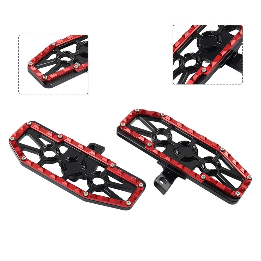 Rear Passenger Footpeg Footrest for Harley Road King Electra Glide