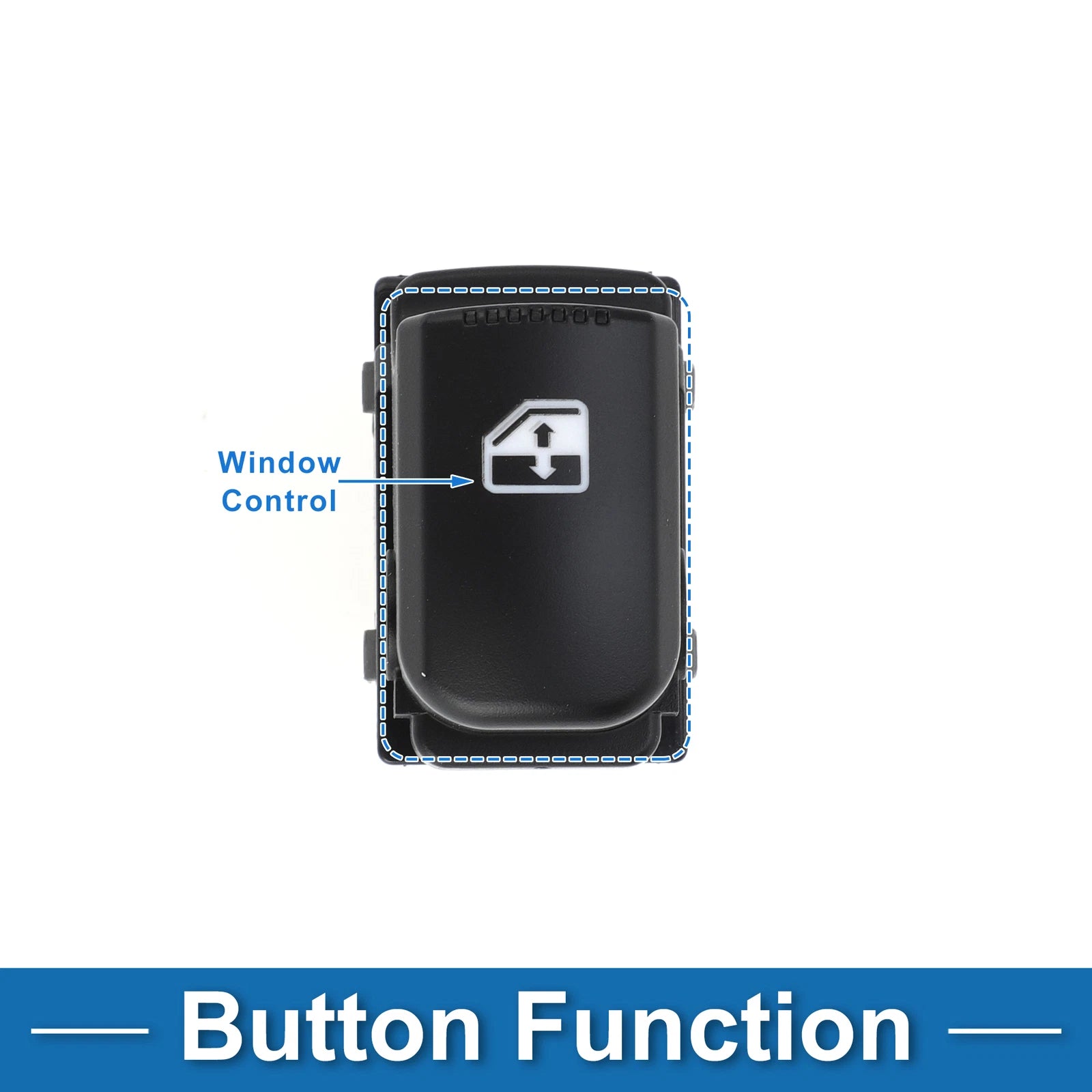 Passenger Side Power Window Switch for Hyundai Santa Fe (2006–2012)