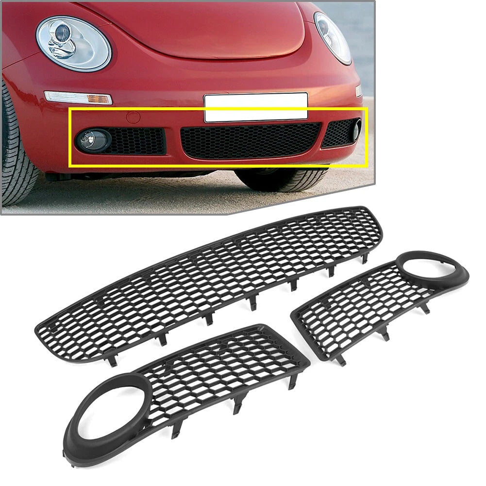 Front Bumper Grille Fog Light for Volkswagen Beetle (2005–2010)