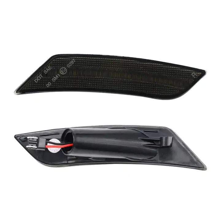 Black LED Bumper Side Marker Light for Cadillac ATS (2013–2014) XT5 (2017–up)
